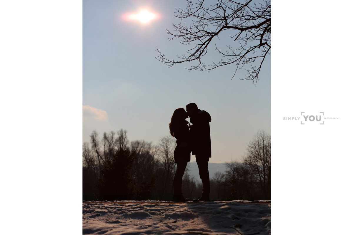 Ein Wintershooting im Bally Park mit Tanja und Fabian