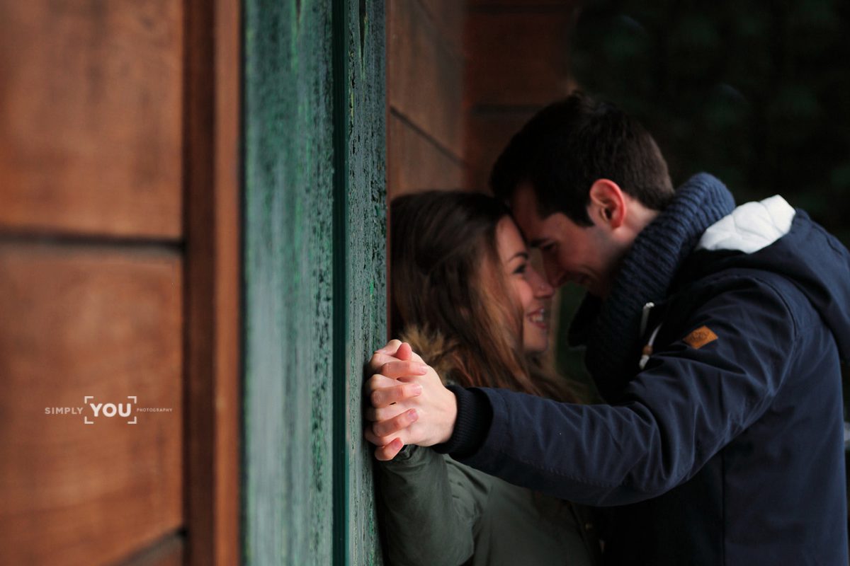 Ein Wintershooting im Bally Park mit Tanja und Fabian