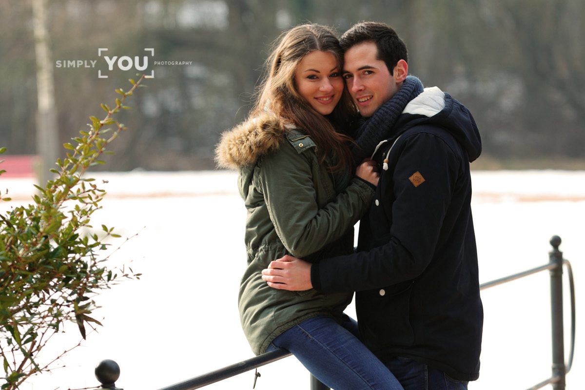 Ein Wintershooting im Bally Park mit Tanja und Fabian