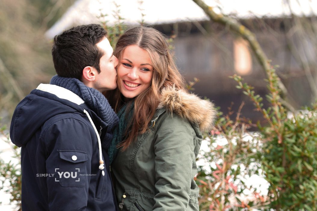 Ein Wintershooting im Bally Park mit Tanja und Fabian
