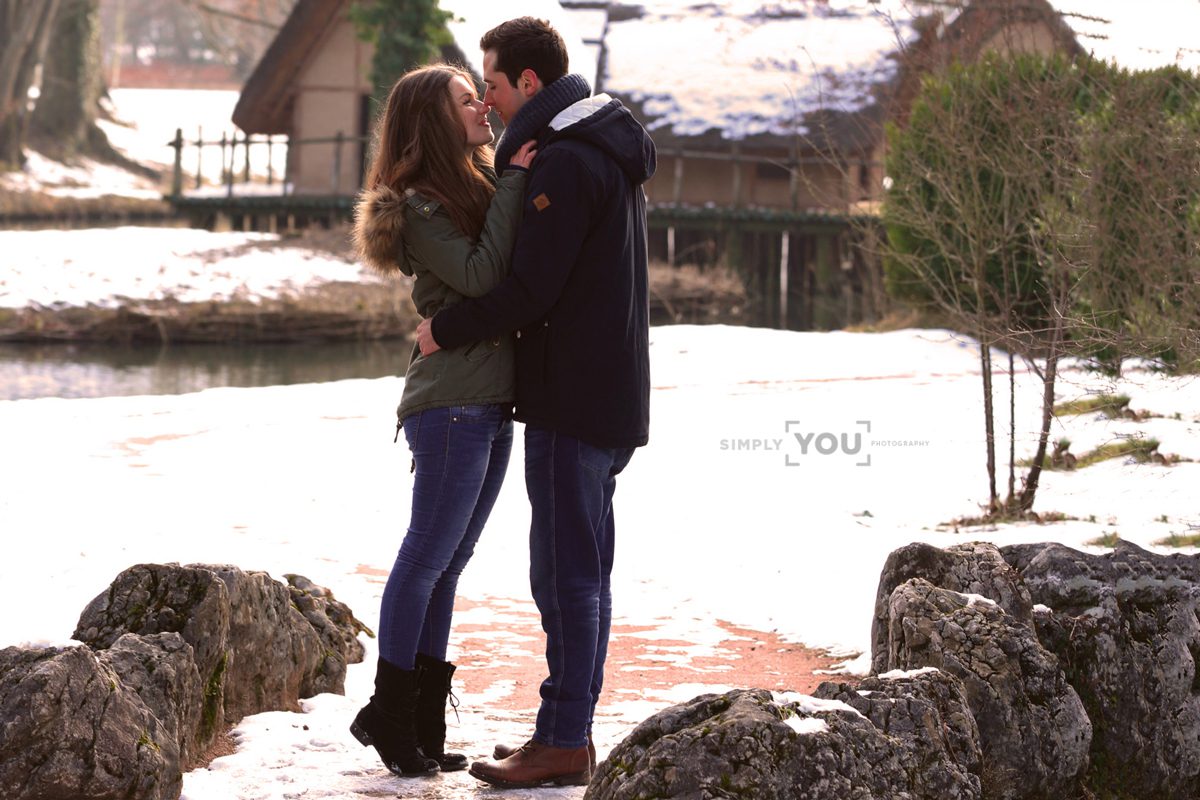 Ein Wintershooting im Bally Park mit Tanja und Fabian
