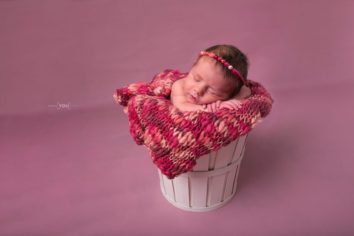 Gianna, 11-tägiges Baby – die Fotografien wurden bei ihr zu Hause gemacht